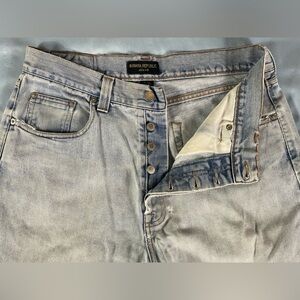 Vintage Banana Republic Button Fly Jeans Made in Italy size 34x30